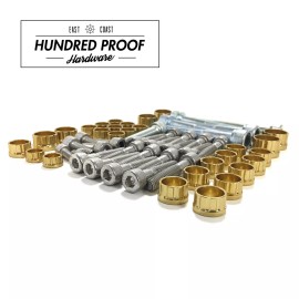 HUNDRED PROOF HARDWARE B Series Transmission Bolt Kit B16a B18c LS GSR [Gold]