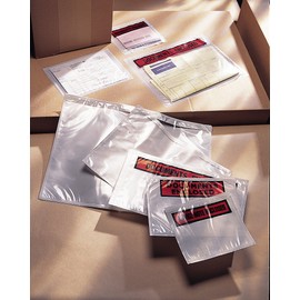 Realpack 100 x A5 Printed Document Enclosed Wallets - Ensure Delivery Notes and Invoices Accompanying Goods Arrive Well-Protected