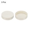 PATIKIL 3.5" PVC Pipe End Cap Fitting, 3 Pack Furniture