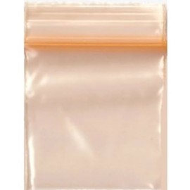 1000-2" x 2" 2020 Small Zipper Lock Baggies Craft Resealable Plastic Baggy 2 Mil Zipper Poly Bags (10 packs containing 100 bags each) (Orange)