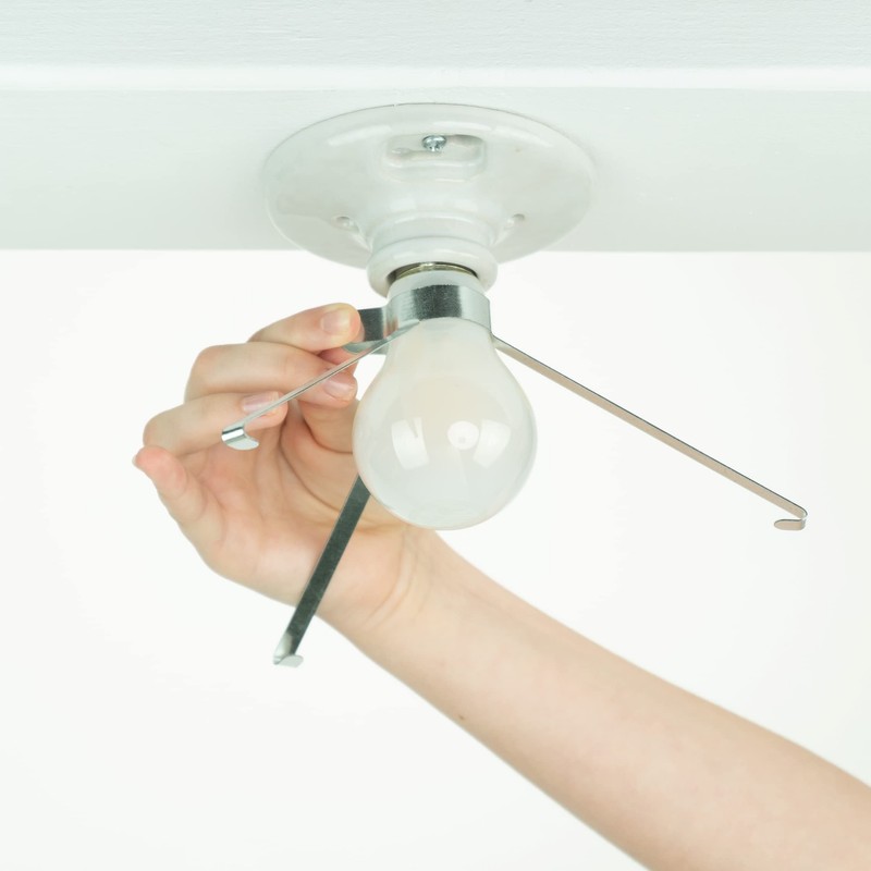 EZ Shade Ceiling Light Cover - Helps Cover Exposed Light