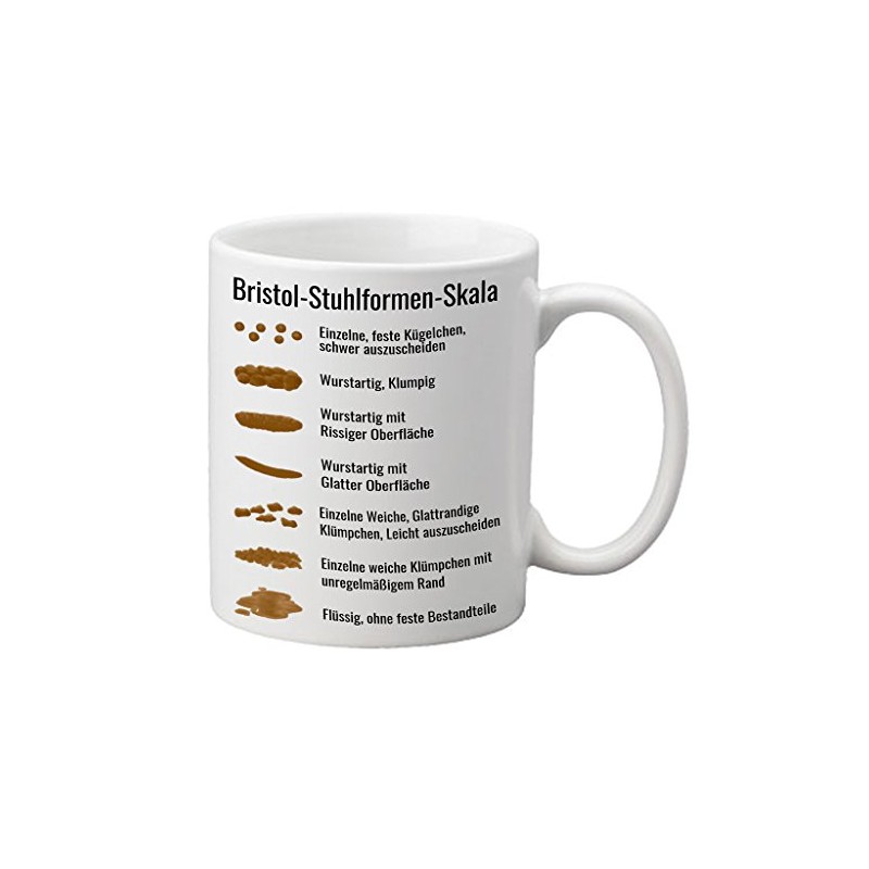 Bristol Chair Shapes Scale Medical Novelty Cup