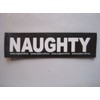Naughty (Large) Package of 2 Julius-K9 Labels for K-9 Harnesses
