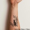 'Cat Sitting on Branch ' Temporary Tattoo - Water Resistant,