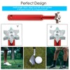 VIPMOON Golf Clean Tool Set, Retractable Golf Club Brush and