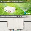 RESTMO Extra Large Waterproof Electrical Box, IP54 Weatherproof Outdoor Extension
