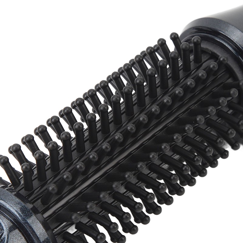 Foldable Hair Curler Straightening Brush Adjustable Temperature Anti Scald Ceramic