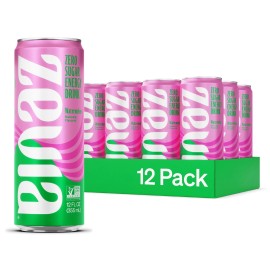 Zevia Zero Sugar Naturally Sweetened Drink Pack of 12 Watermelon Flavor