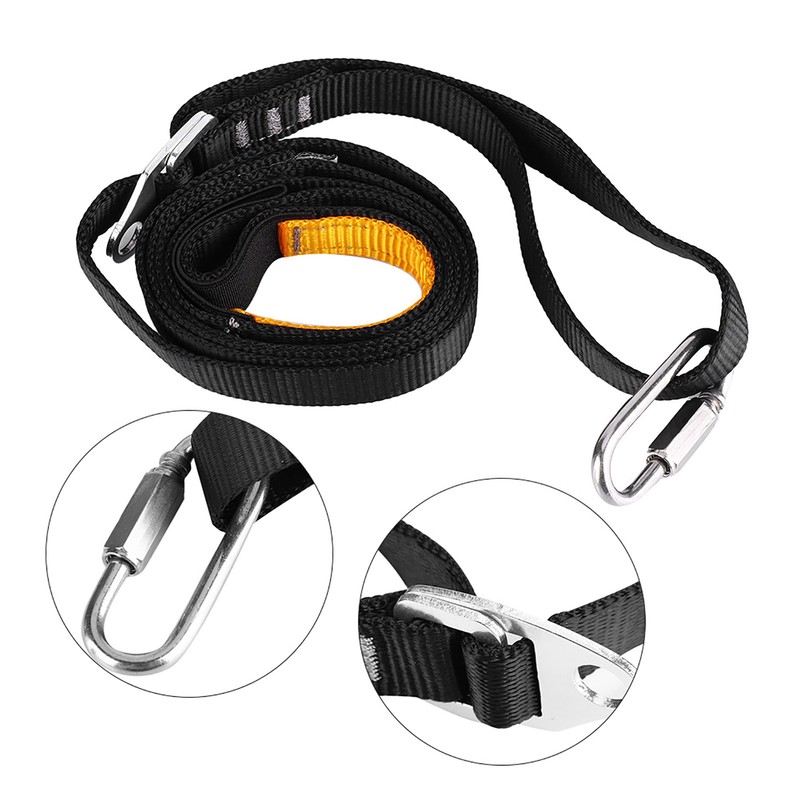 Outdoor Adjustable Safe Rising Device Rock Climbing Pedal Belt Sling