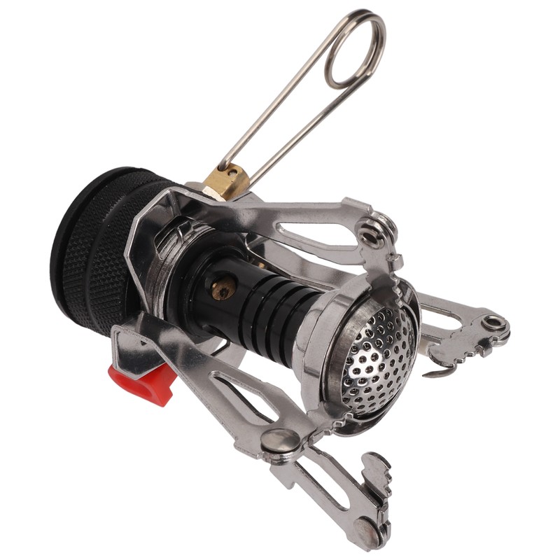 Mini Gas Stove Folding Piezoelectric Ignition Stable Support Portable Camping