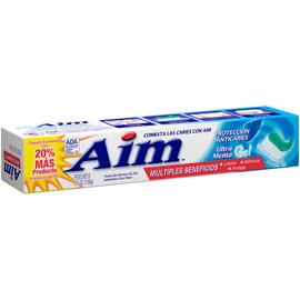 AIM Cavity Protection Gel Toothpaste, Mint - 6 oz - 2 pk