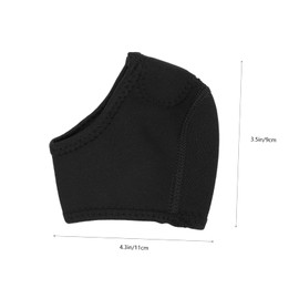 SAFIGLE 2pairs Heel Cups Cushions for Men and Women Anti-wear Heel Protectors Shock Absorbing Foot Comfortable Warm Sleeves for Daily Use and