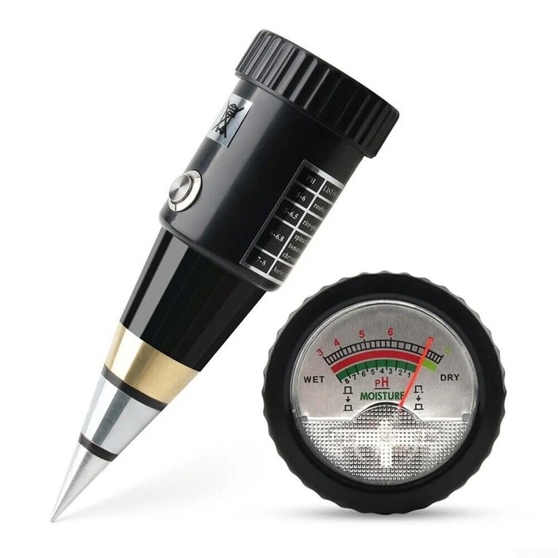 Professional Soil PH Tester Hygrometer, Moisture Meter for Vineyards, Greenhouses,