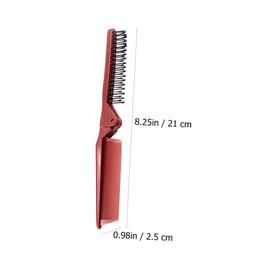 Baluue 4pcs Portable Anti-static Hair Combs Design for Travel Salon Daily Use Lightweight Styling Tools for Home Barber Shops