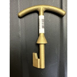 Jones stephens Solid Brass Water Meter Key J&S M07001 5.5” Commercial Grade Valve Box Lid Key