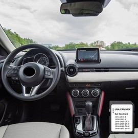 Upgraded Navigation SD Card with Latest Maps Version Compatible with 3 6 CX-3 CX-5 CX-9 MX-5 2014-2023 USA/Canada/Mexico New Maps