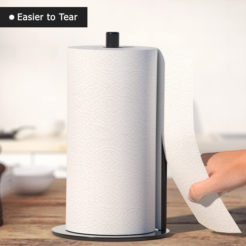 Golden Kitchen Roll Holder Worktop Paper Roll Holder Standing Kitchen