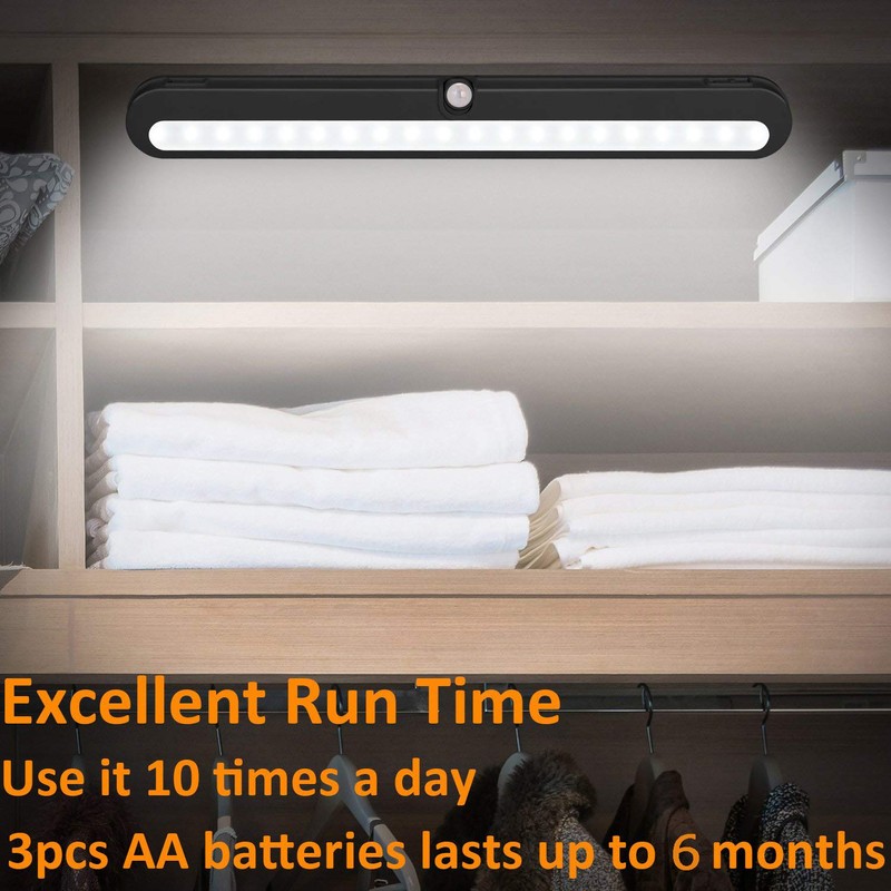 BLS T01LB LED Closet Light Super Bright 20 LED Under