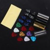 Guitar Accessories Kit 10 Celluloid Pick 4 Guitar Slider 8