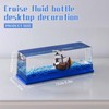 MisFun Cruise Ship Fluid Drift Bottle, Unsinkable Boat in a