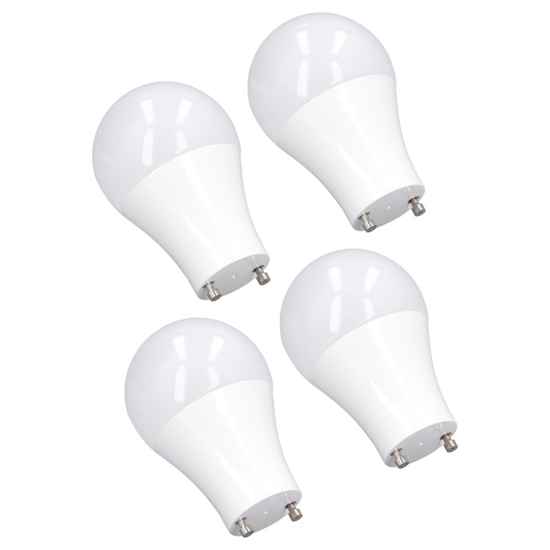 4PCS GU24 Light Bulb High Brightness Energy Saving LED A19
