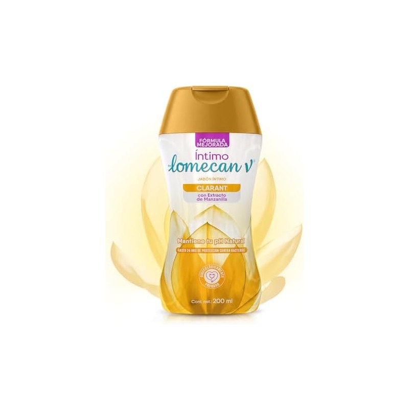 LOMECAN V - Shampoo Íntimo Aclarante. Con activos aclarantes, extracto