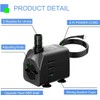 Fountain Pump 400GPH Submersible Water Pump Ultra Quiet for Fountain,