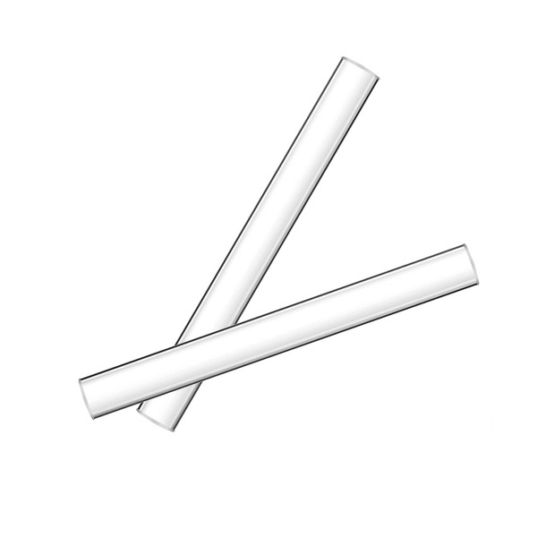2 Pieces Solid Ultra Smooth Acrylic Clay Rollers Solid Material