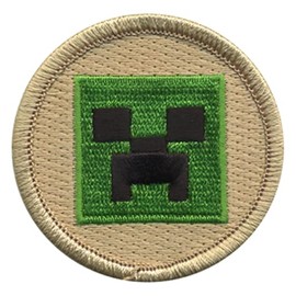 Pixel Cube Monster Scout Patrol Patch (Sew-on) - ClassB