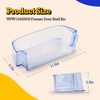 WPW10430639 Refrigerator Door Shelf Bin Compatible with Whirlpool Kenmore, Freezer