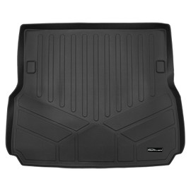 SMARTLINER Custom Fit All Weather Protection Black Cargo Liner Mat Behind 2nd Row Compatible with 2024-2025 Toyota Land Cruiser