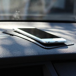No-Slip Phone Grip - Non-Adhesive Anti-Slip Mat for Phones on Car Dashboards, Desks, or Anywhere You need to Get a Grip