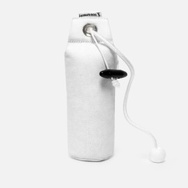 Dog & Field 1/2lb Dog Training Dummies - White. Canvas Training Dummy with Short & Long Throw Toggle for Gundog & Puppy Training - Retrieval Practice & Gundog Training Equipment, Water Float Dummy