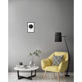 artboxONE Poster with Black Frame 30 x 20 cm Typography Sagittarius 3" - Image Zodiac Astrology Birthday