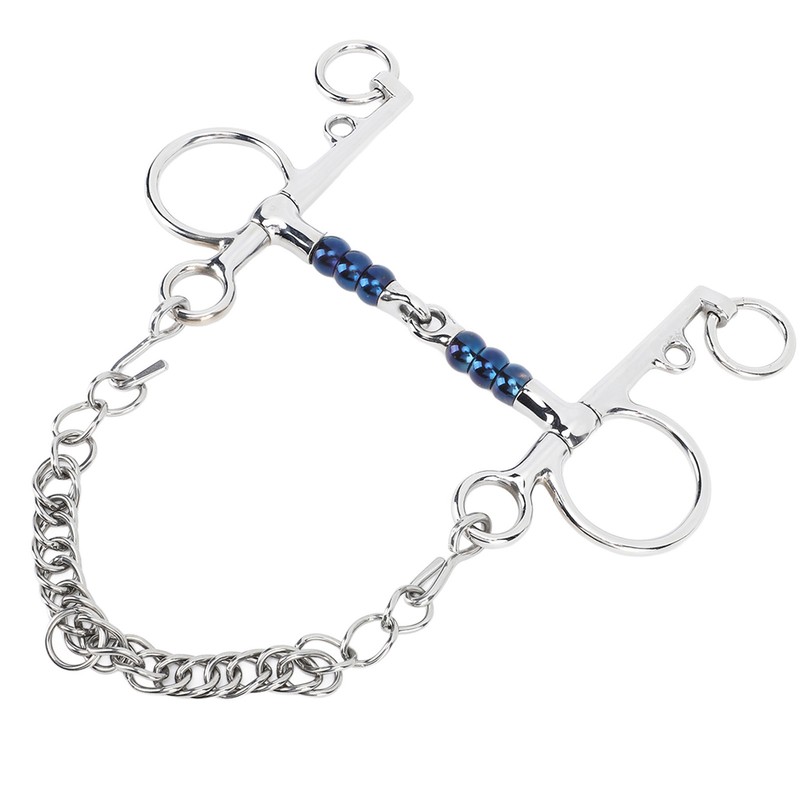 Horse Mouth Bit 125mm Stainless Steel Horse Snaffle Bit for