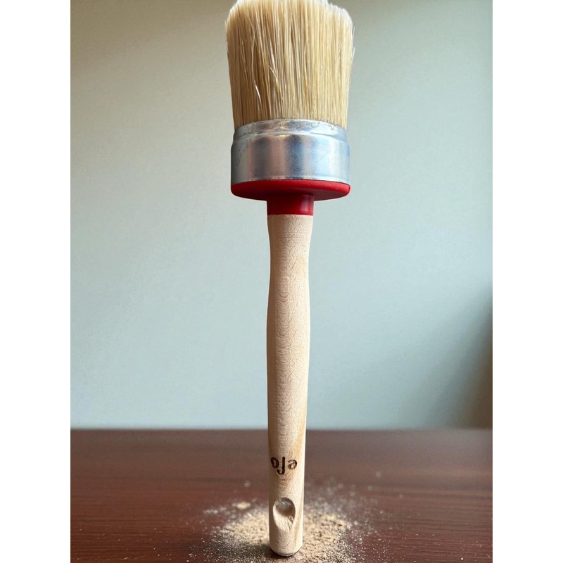EFO Rundpinsel Ø 60 mm | Ringpinsel mit ergonomischem Holzgriff