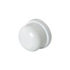 DGBRSM 2PCS White Solid Lamp Finials Caps Tapped of Tops