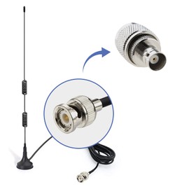 ECSiNG 4 x UHF Male to BNC Female Coaxial Adapter Coaxial Connector for RF Antennas / Wireless LAN Devices / Coaxial Cable / Wi-Fi Radios