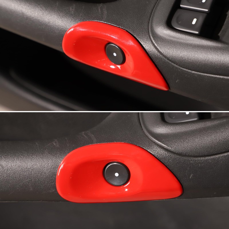 Car Door Switch Cover Trim Compatible with Chevy Corvette C6