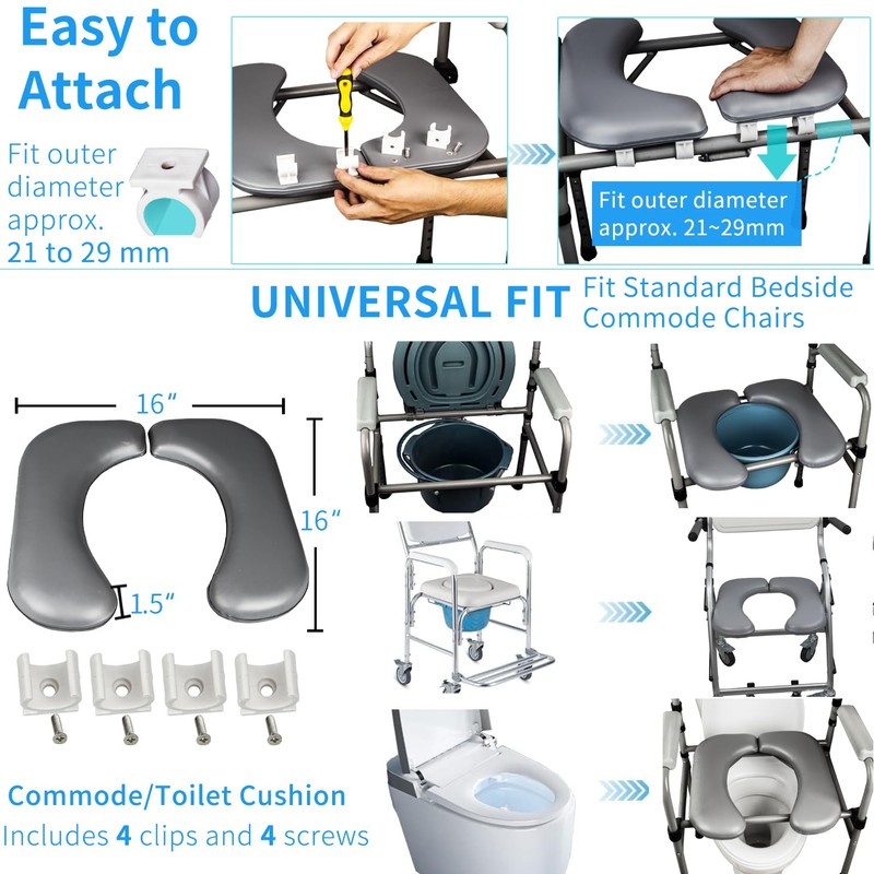 Toilet seat cushion, soft and comfortable seat accessories, waterproof leather,