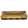 SOUL STICKS Handmade Carved Incense Burner Wooden Coffin Box with