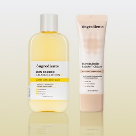 ongredients [Hair Loss Care Skincare SET] Ongredients Skin Barrier Calming Lotion EX 220ml + Radiant Cream 50ml
