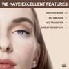 Eyebrow Stamp Stencil Kit - Eyebrow Powder, Makeup for Natural-Looking