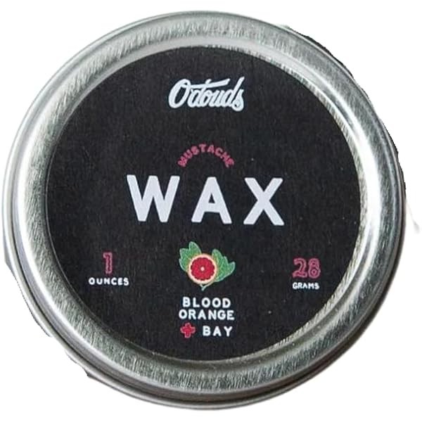 O'Douds Mustache Wax - Daily Natural Moustache & Beard Styling