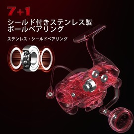 WUPUMAN CFSW Spinning Reel, Left/Right Interchangeable Handle, Lightweight, Reinforced Drag System, Strong Resistance, Long Casting, Ideal for Sea Fishing, No. 3000