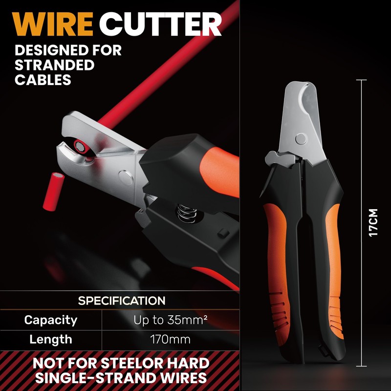 SOMELINE Solar Connector Crimping Tool Kit, 14-10 AWG Crimper for