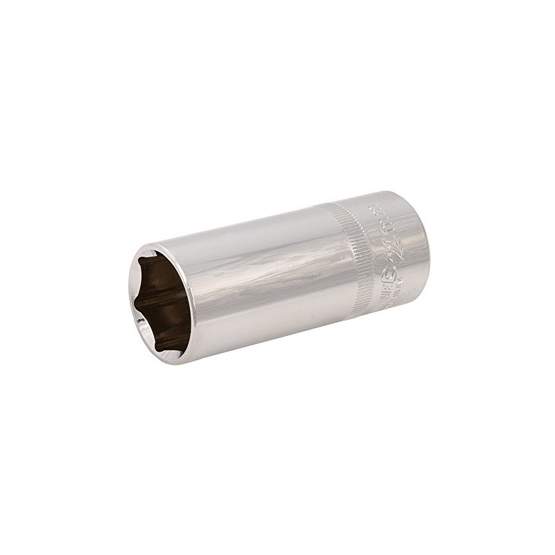 Silverline 238098 Deep Socket 1/2" Drive 6pt Metric 24 mm