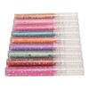 9pcs 0.1oz Women Girls Glitter Lip Gloss Set Moisturizing Lustrous