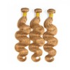 Honey Blonde Bundle Color #27 Body Wave Human Hair Bundles