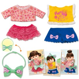 People AI-736 Popo-chan Dress-Up 7 DAYS Coordinating Set, Various Mega-Ribbons
